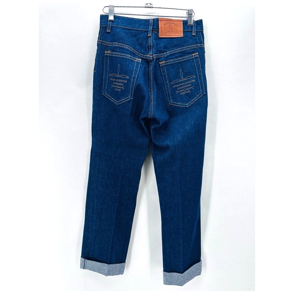 Vintage RALPH LAUREN WESTERN WEAR Jeans Womens 27 Preppy Old Money Ranch NWOT